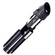 The lightsaber of Darth Vader.