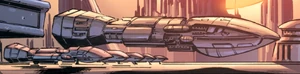 The Rendili Fleet is delivered to Coruscant.