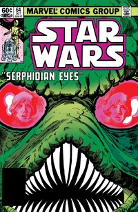 Cover of Star Wars 64: Serphidian Eyes by Brozowski and Brent Anderson.