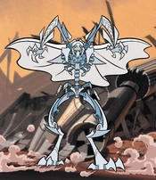 Grievous reveals himself to the Jedi on Hypori.