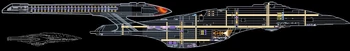 USS Independence and USS Invictus cutaway