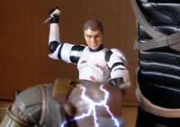 Tarisian attempting to avenge his father.
