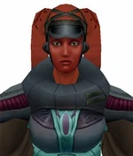 Sacul Vao, recently "promoted" Sith Lord after the death of Mutatos.