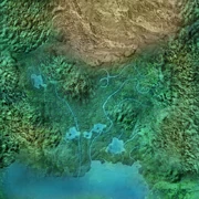 Planetary map of Endor