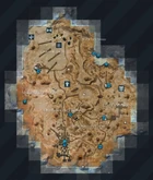 Map of Ashen Desert