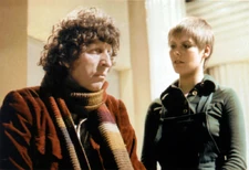 The Doctor and Bettan, a Thal soldier in the Thal dome, during the last days of the Thousand Year War. (DW: Genesis of the Daleks)