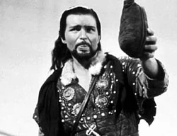 Tegana at the oasis in Episode 2 of Marco Polo
