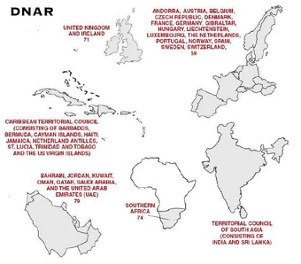 Districts Not Assigned to Regions page 2  (Click to enlarge)