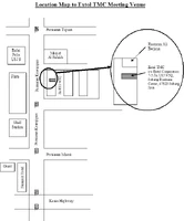 Location map to Extol Toastmasters Club ~ Click to magnify and print