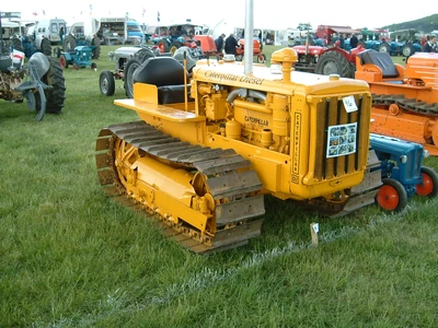A Cat_D2_at_Belvoir_Castle Show in 2007