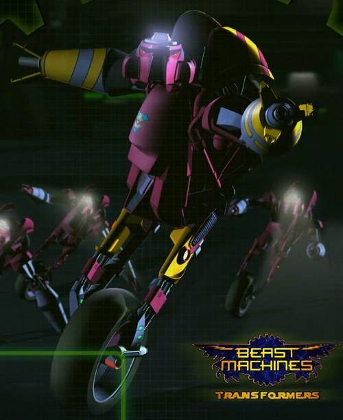 Thrust the Motorcycle Drone from Beast Machines
