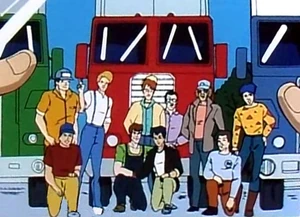 Yeah, we got a great big convoy...