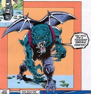 Fangry read The Beast Within and vowed the Dinobots would pay. Grimlock's not too concerned.