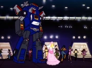 "Eeek, Mr Tracks, can I have your autograph?" "Sure thing baby"