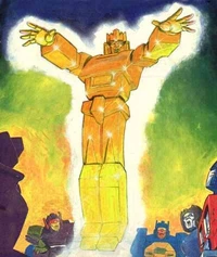 Form blazing god!