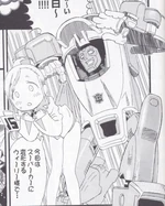 Aw, little Wheelie's just curious! (Teletraan 10 will be furious.)