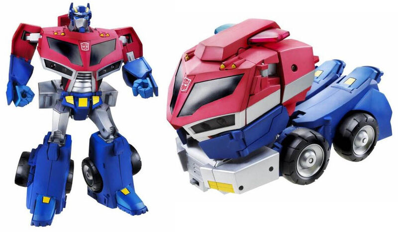 transformers optimus prime toy form