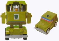 Not much articulation, but man, can he scoot across your kitchen floor.