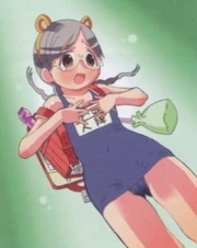 Here, Atari models the very latest in elementary-school swimsuits, and also hamster ears.