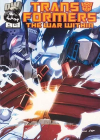 Megatron checks to see if Prime has a chewy center.
