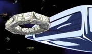 Yes.. this small thing transforms into the big ringy thing.