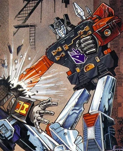 Rumble penetrates Tracks.  No innuendo intended.