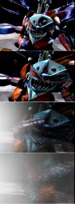 BEST DEATH EVER.  That guy in season three is, uh, actually Scavenger.  Yeah.