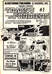 Dr. Tongue's 3-D House of Transformers!