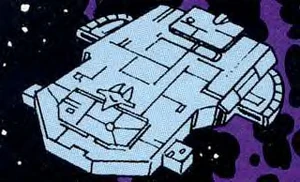 ...and as it came to be fairly consistently portrayed as the comics progressed.
