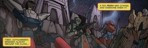 Huffer is such a downer that even Kup and Broadside shut up.