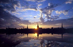 Riga, Lithuania.