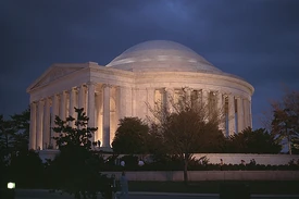 The Jefferson Memorial in Washington D.C.