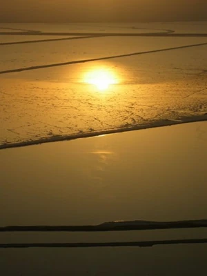 Sunrise at the Dead sea, Israel