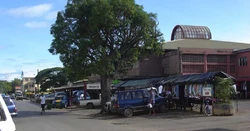 Busy Talamahu market in Nukuʻalofa.