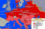 Germany's Possessions, 1942, the Eve of the Race Invasion