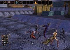 A group of players fighting a lich in UO2.
