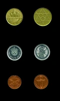 Britannian Gold Coin (and the smaller coins)