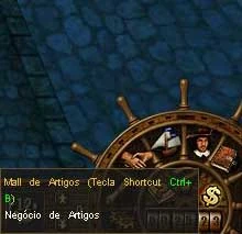 Compra de itens através da interface do jogo