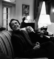 Josh Lyman and Leo McGarry.
