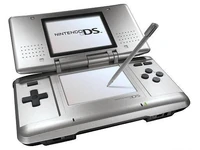 a Nintendo DS with stylus