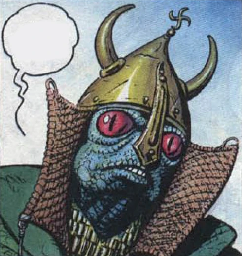 Vran w komiksie Droga bez powrotu. Grafika: Bogusław Polch