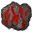 Red meteorite