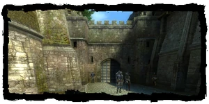 Merchants' Gate, seen from the Trade Quarter