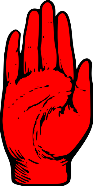 File:Red hand.svg