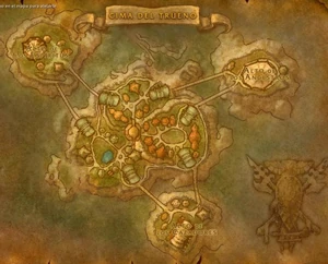 Mapa de Thunder Bluff