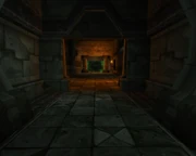 L'entrée d'une instance de raid.