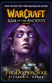 Copertina secondo libro originale (soggetti Tyrande e Broxigar)