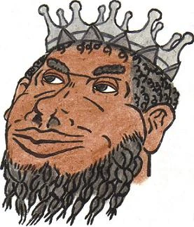 Boldrish's face is dreaming of grandeur.