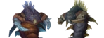 Steel yourselves, heroes, for the twin terrors Acidmaw and Dreadscale enter the arena!