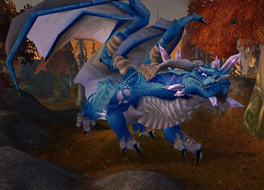 dragones azules wow